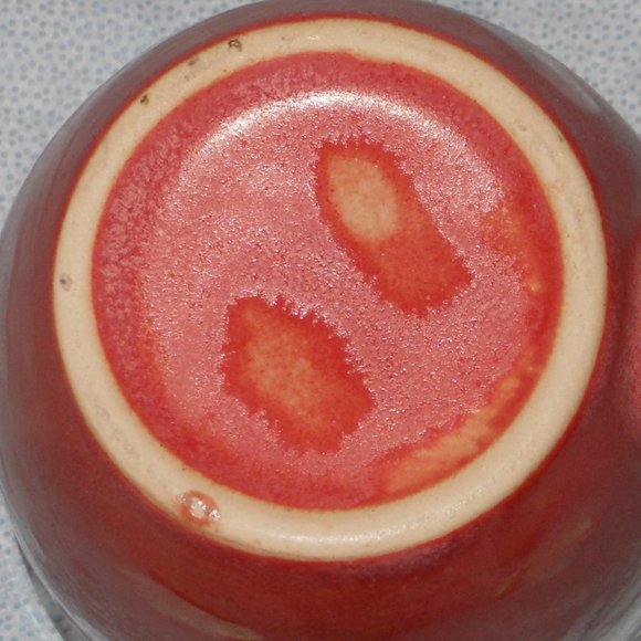 Colorful artistic porcelain Quebec large size coffee mug - Picture 6 of 6